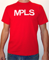 the original MPLS Shirt in RED